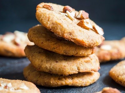 Millet Coconut and Almond Cookies