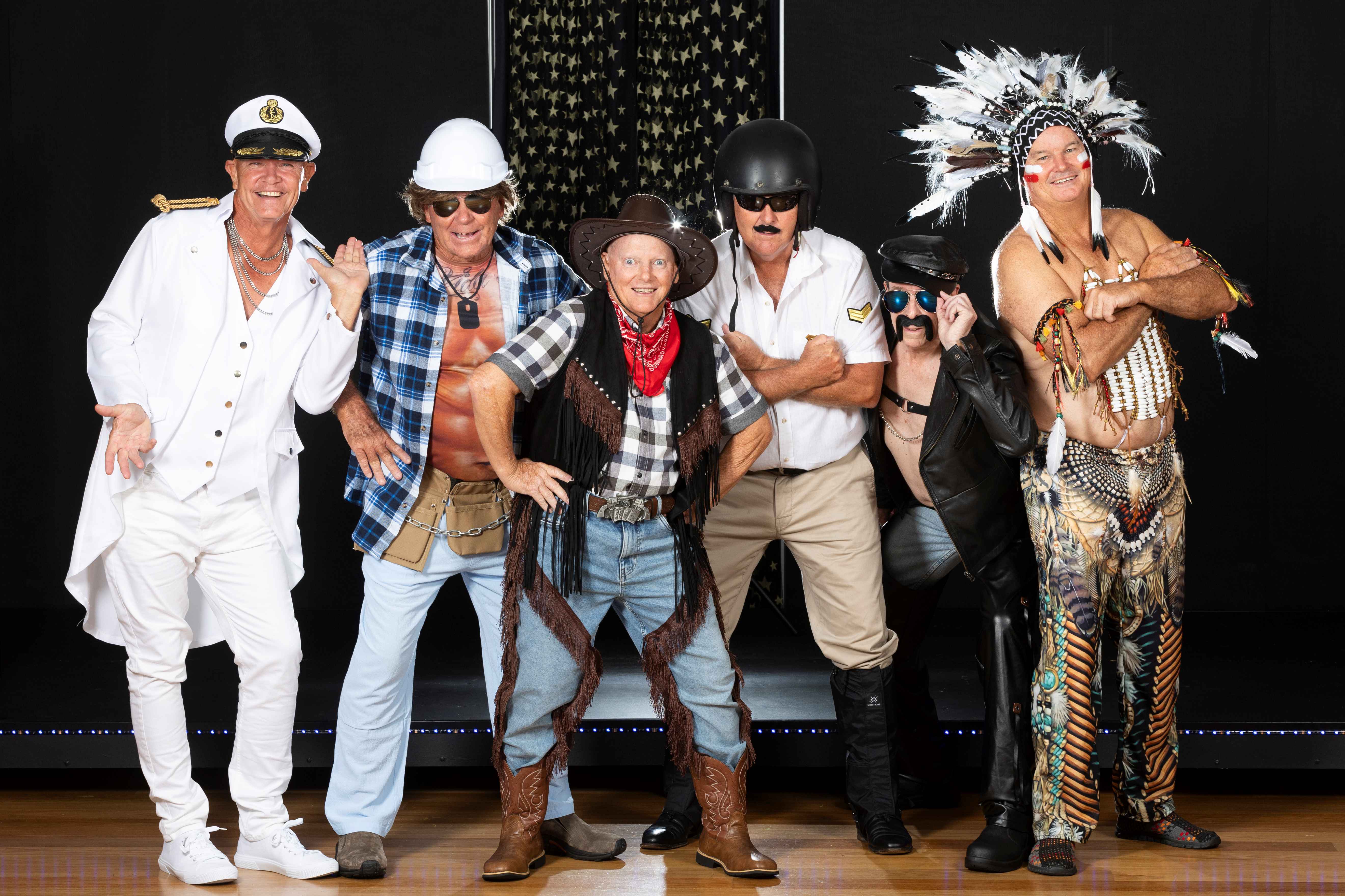 Halcyon home owners dressed as the Village People