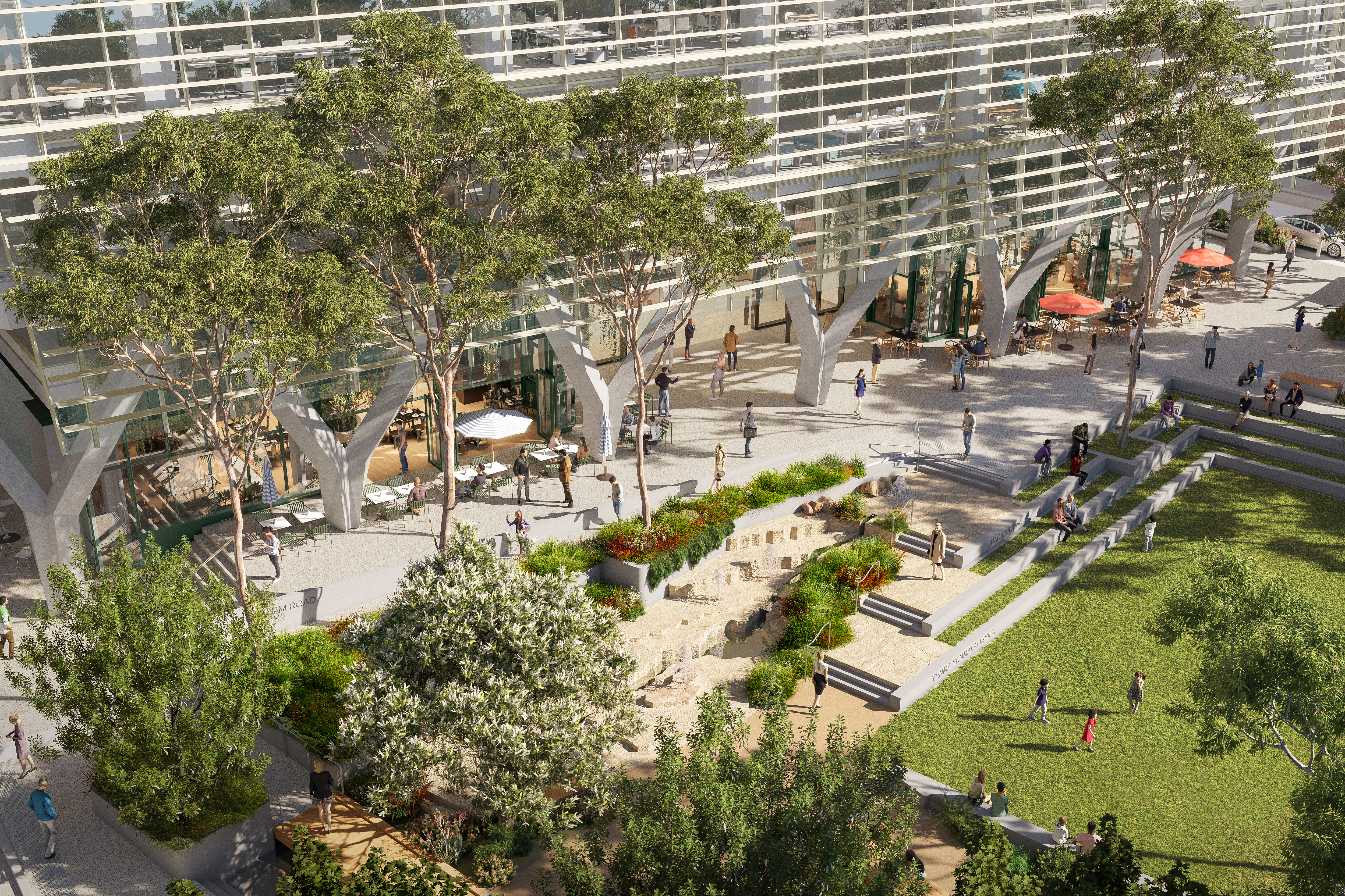 MPark stage 1 park square render