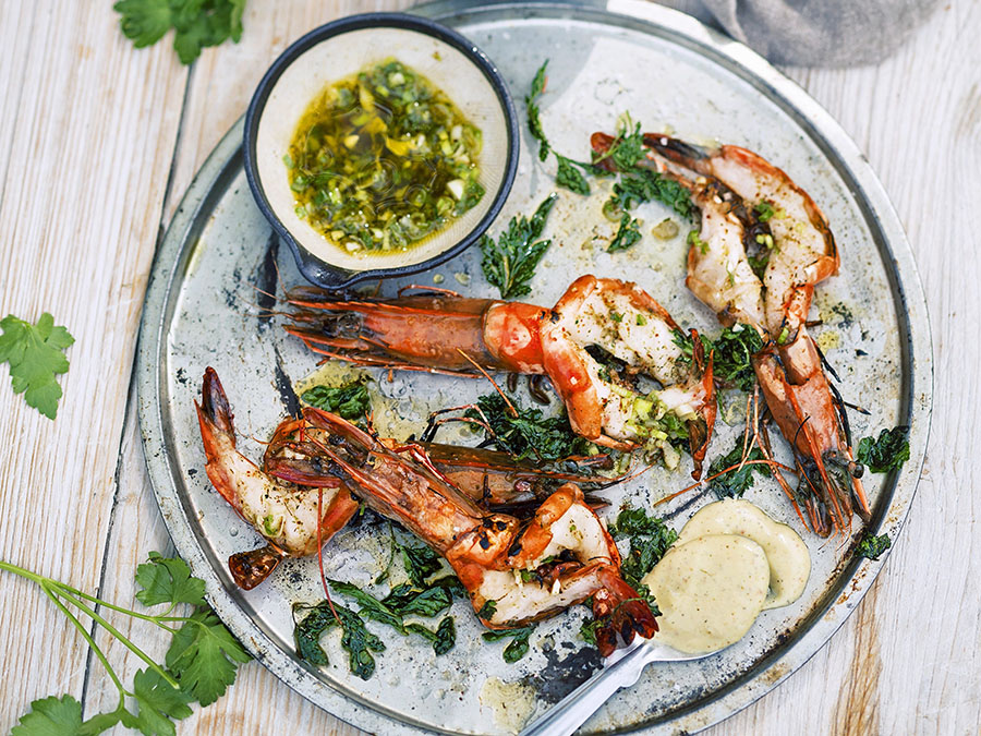 Marinated prawns best sale