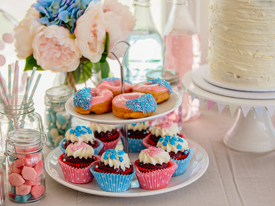 Gender Reveal Cupcakes