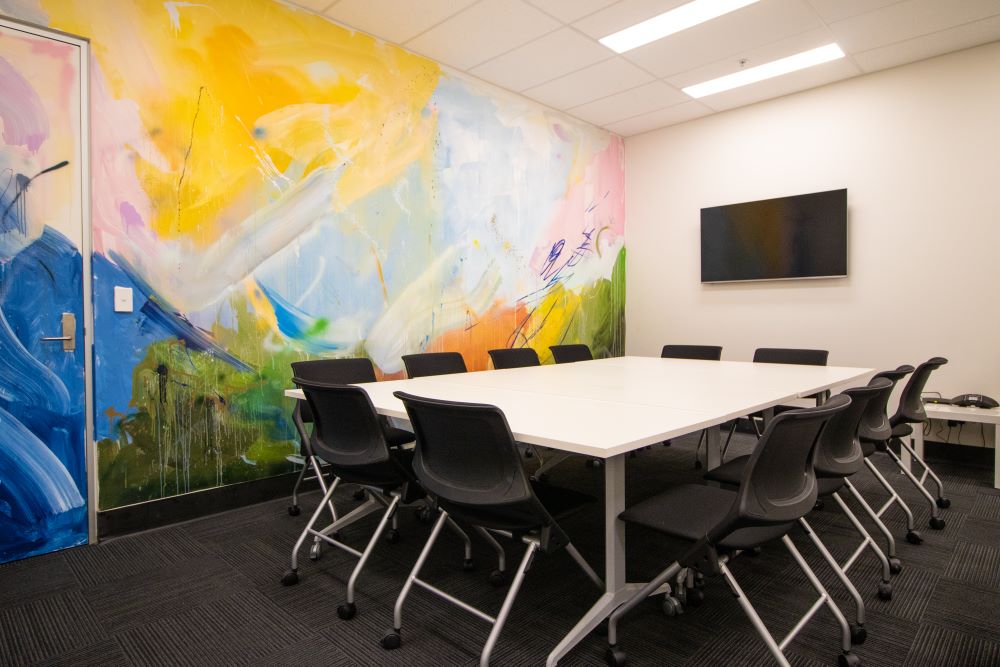 Merrylands Community Room table and chairs