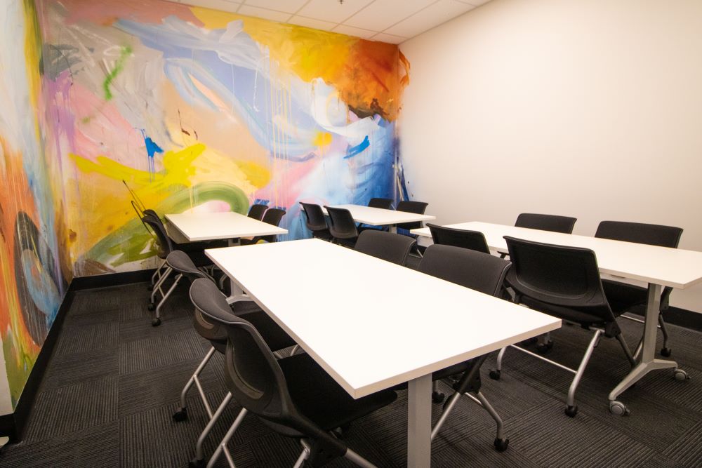 Merrylands Community Room table and chairs