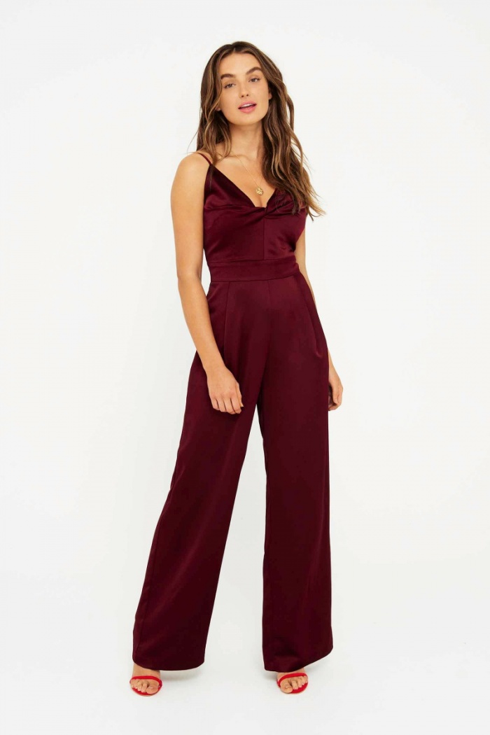 sheike red jumpsuit