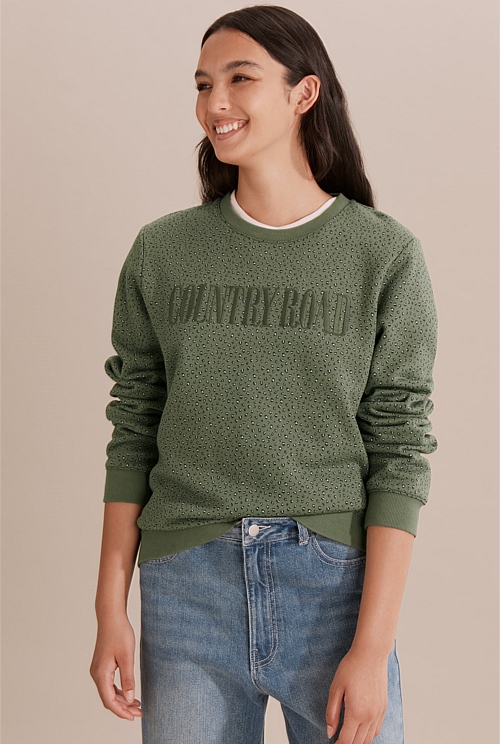 verified australian cotton heritage sweat