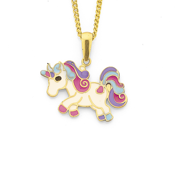 prouds unicorn necklace