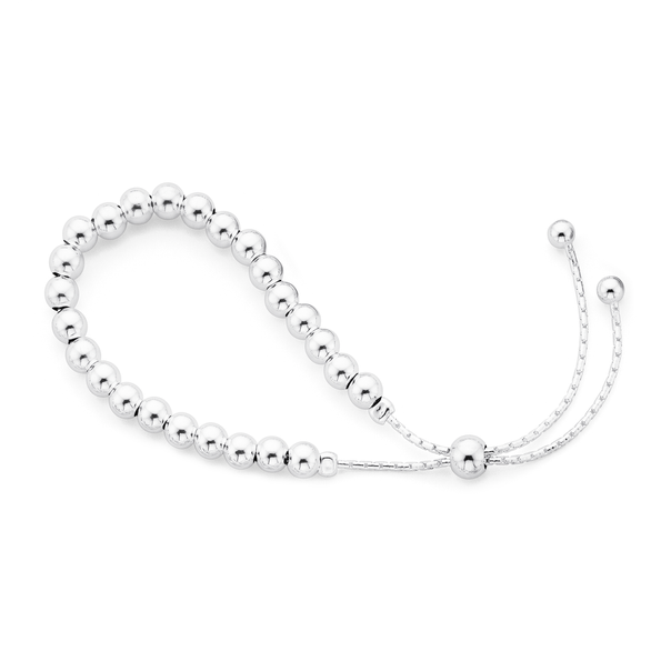 silver ball friendship bracelet