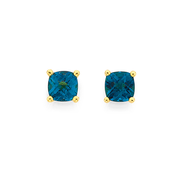 prouds topaz earrings