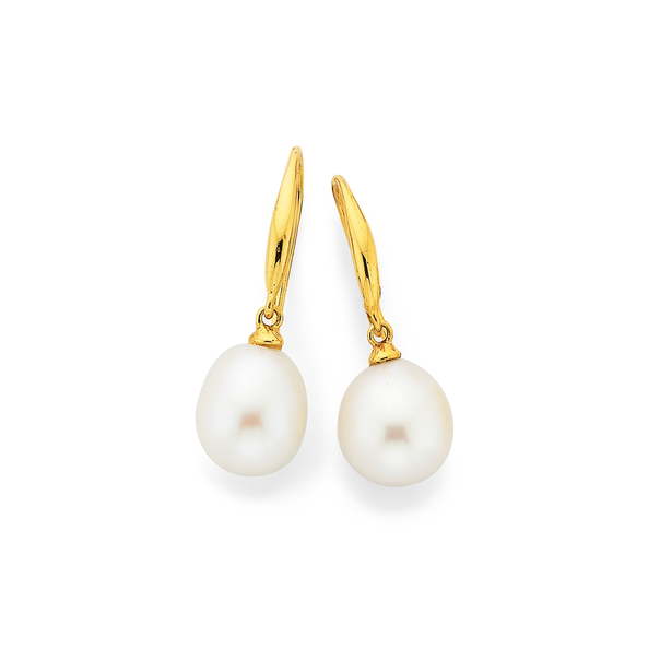 cultured freshwater pearl earrings