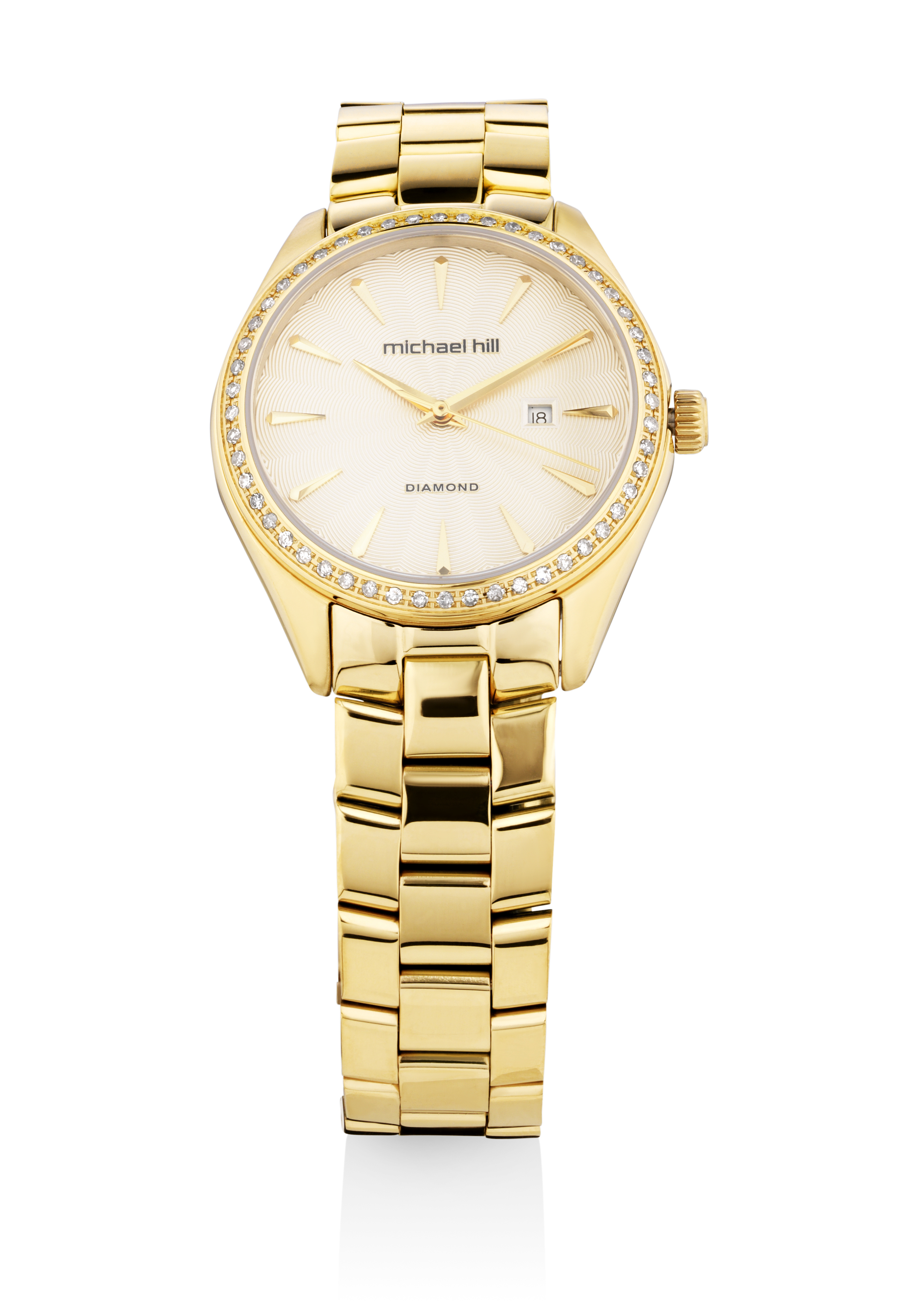 michael hill gold diamond watch