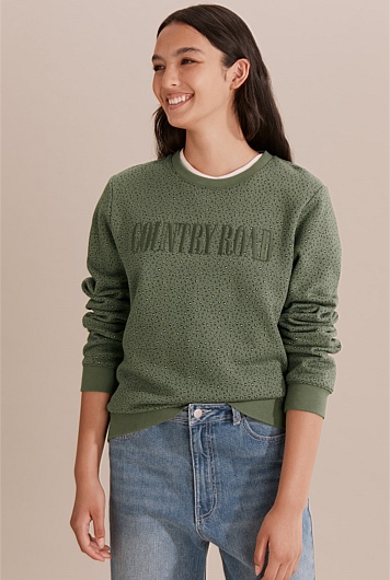 country road sage heritage sweat