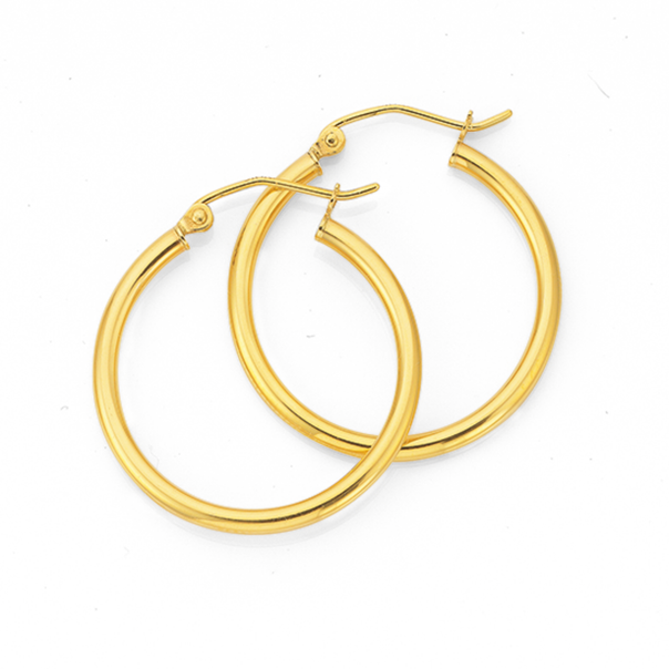 9ct gold plated earrings