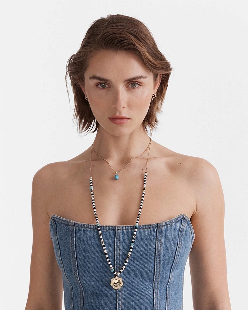 Mimco stellar hot sale duo necklace