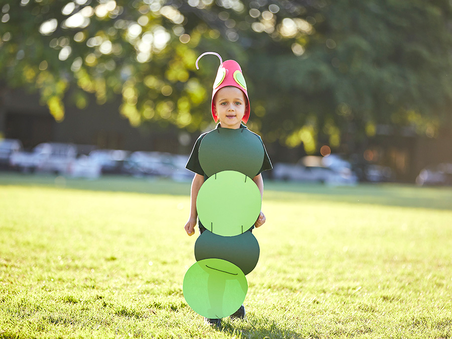 The Very Hungry Caterpillar easy book week costumes