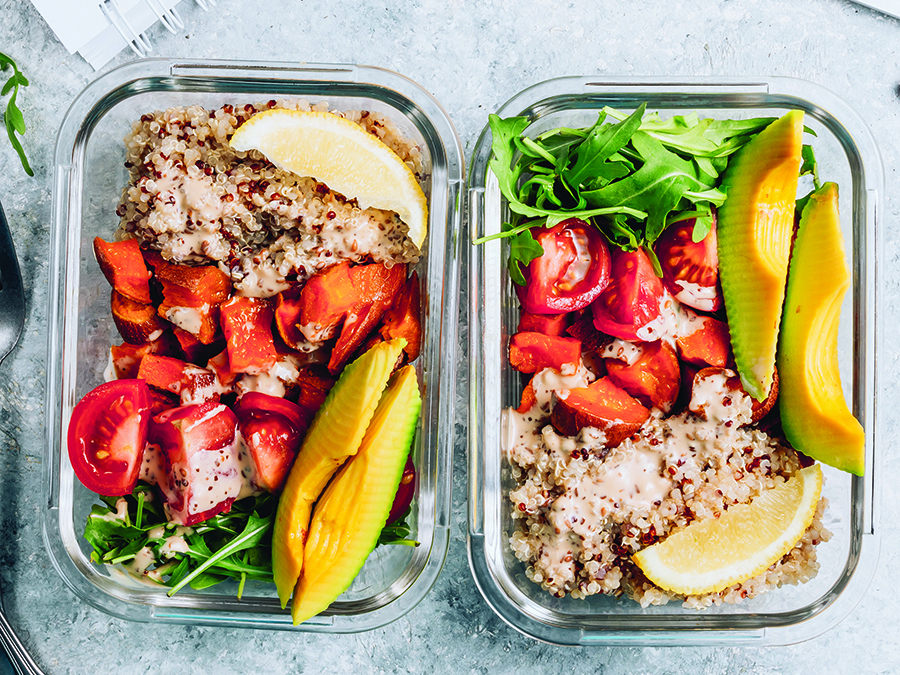Healthy lunch ideas for work